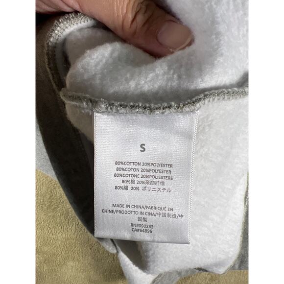 Fear of God Essentials Men's Relaxed Oversized Dark Oatmeal Hoodie Size Small - Picture 10 of 11